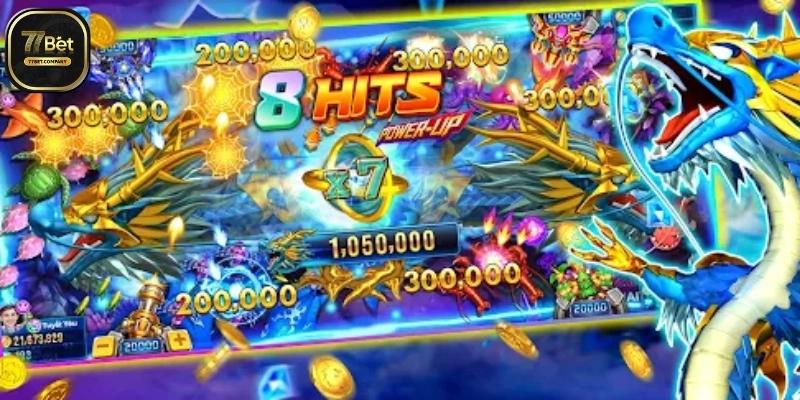 Bắn Cá Long Vương 77Bet - Trải nghiệm săn cá đỉnh cao 2 Choi Ban Ca Long Vuong 77Bet