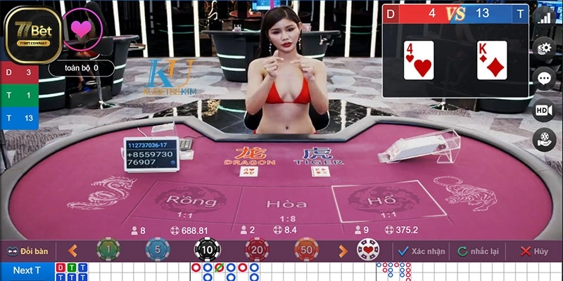 Rồng Hổ 77Bet - Trò chơi hấp dẫn anh em không thể bỏ qua 2 Kinh nghiem choi Rong Ho 77Bet