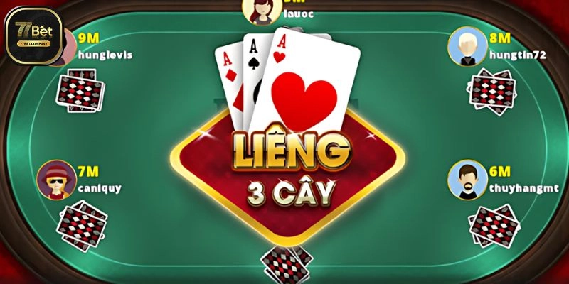 Liêng 77Bet - Chơi lớn thắng lớn, làm chủ ván bài trong tay 2 Choi Lieng 77Bet