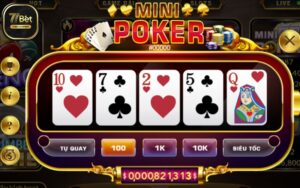 mini poker 77bet